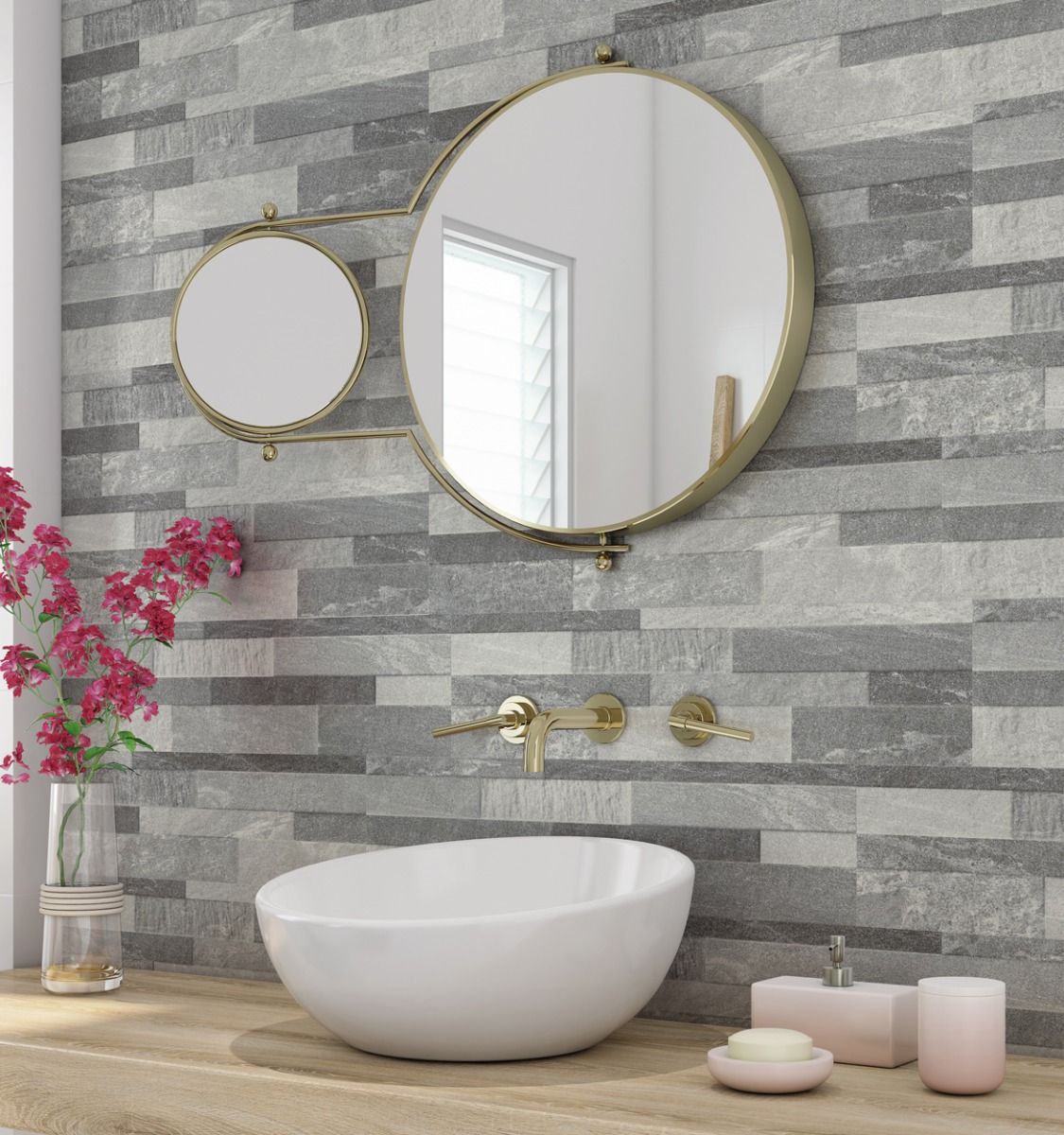 Cosmos Split Face Effect Tile - Click to view