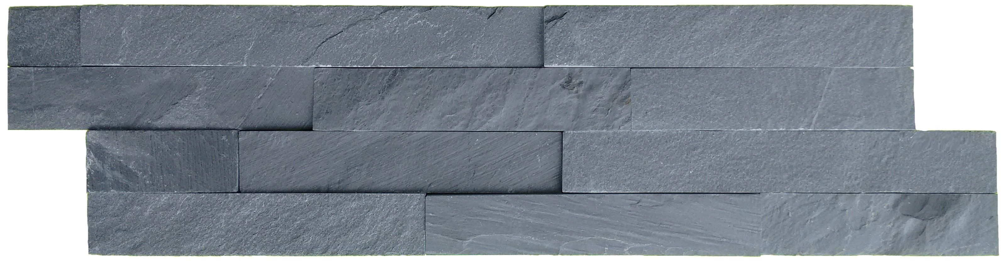 Black Slate Split Face Mosaic Tile - Click to Buy