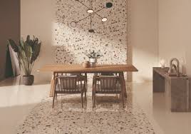 Nude/Cream Terrazzo Porcelain Floor and Wall Tile